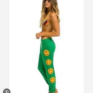 Aviator nation smiley sweatpants